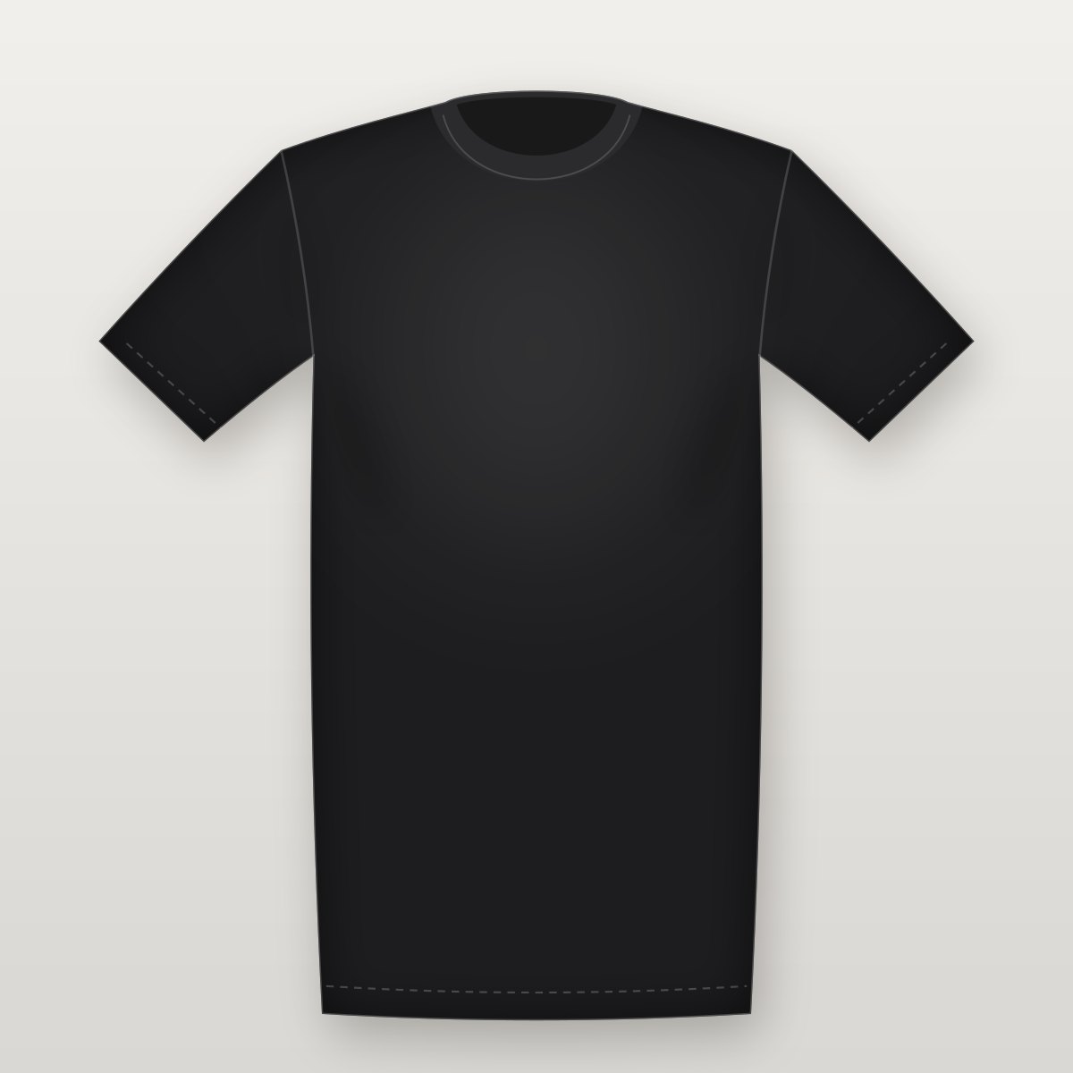 Heavyweight Tee — Design Your Own – Black