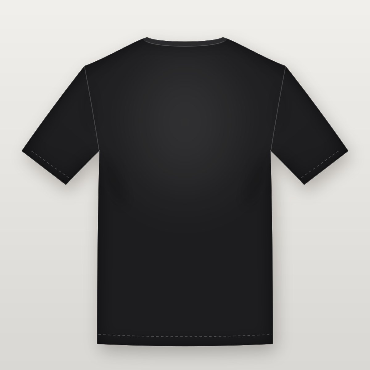 Oversized Tee — Design Your Own – back