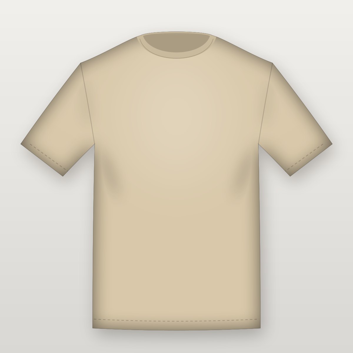Oversized Tee — Design Your Own – Sand
